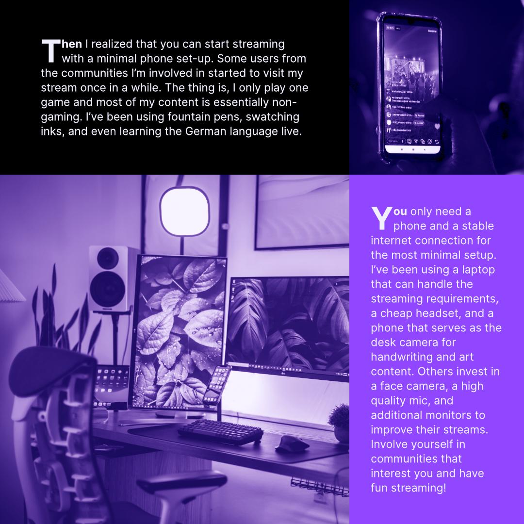 Social Media Post: Live Streaming Non-Gaming Content - image 3 - student project
