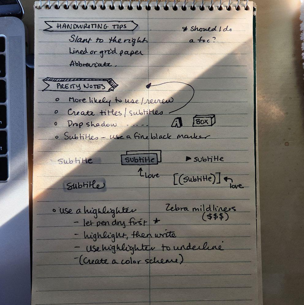 Class notes - image 1 - student project