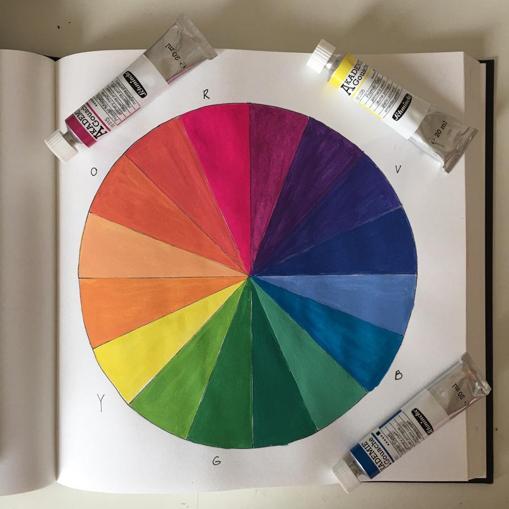 Gouache Colour Theory - image 1 - student project