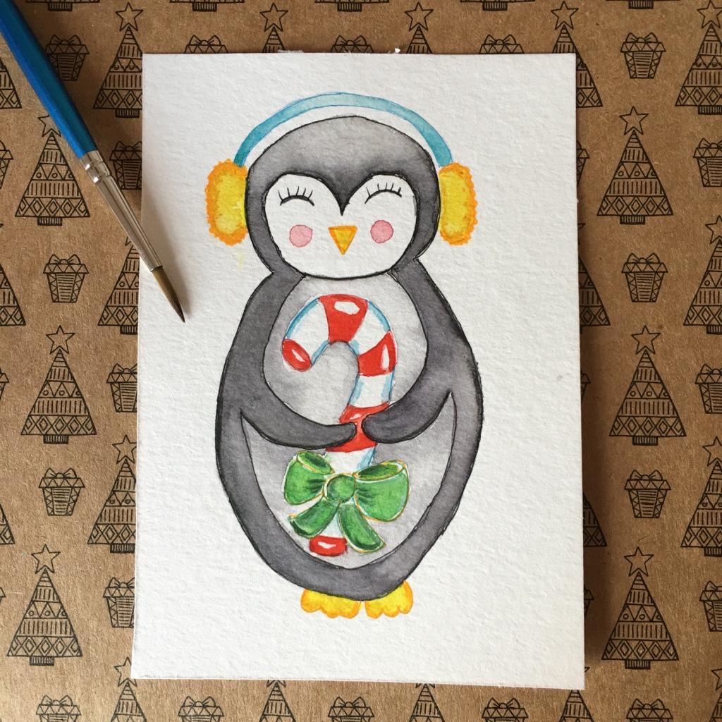 Cute Penguin Xmas - image 1 - student project