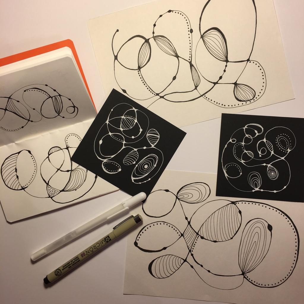 Neurographic Art Black & White - image 1 - student project