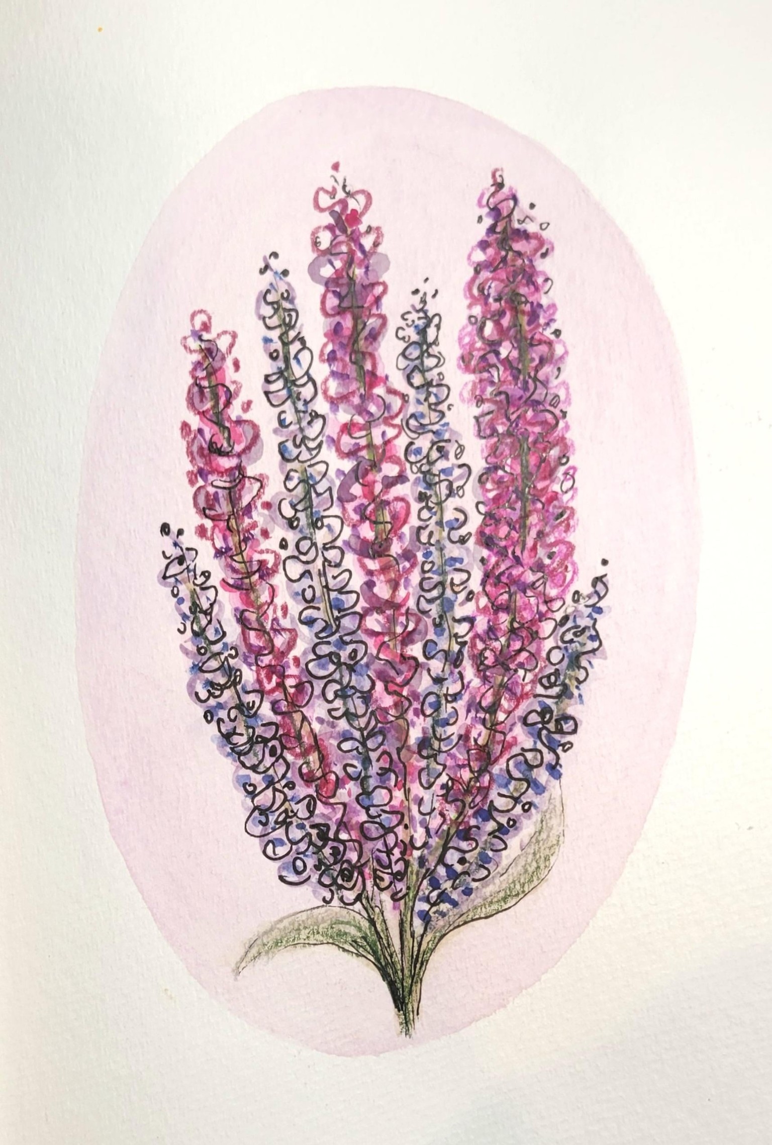 vintage flowers on backgrounds - image 1 - student project