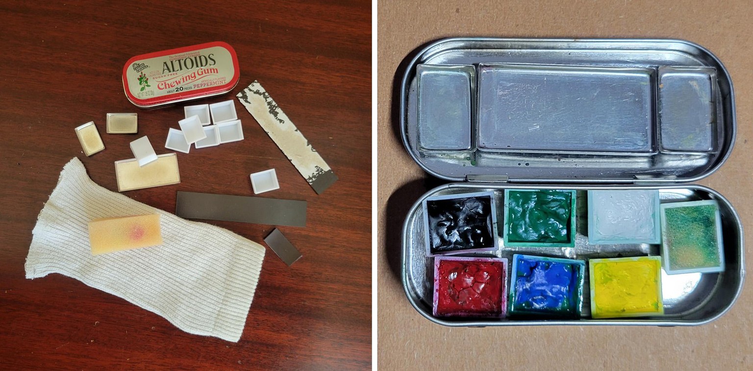 Travel gouache kit - image 1 - student project