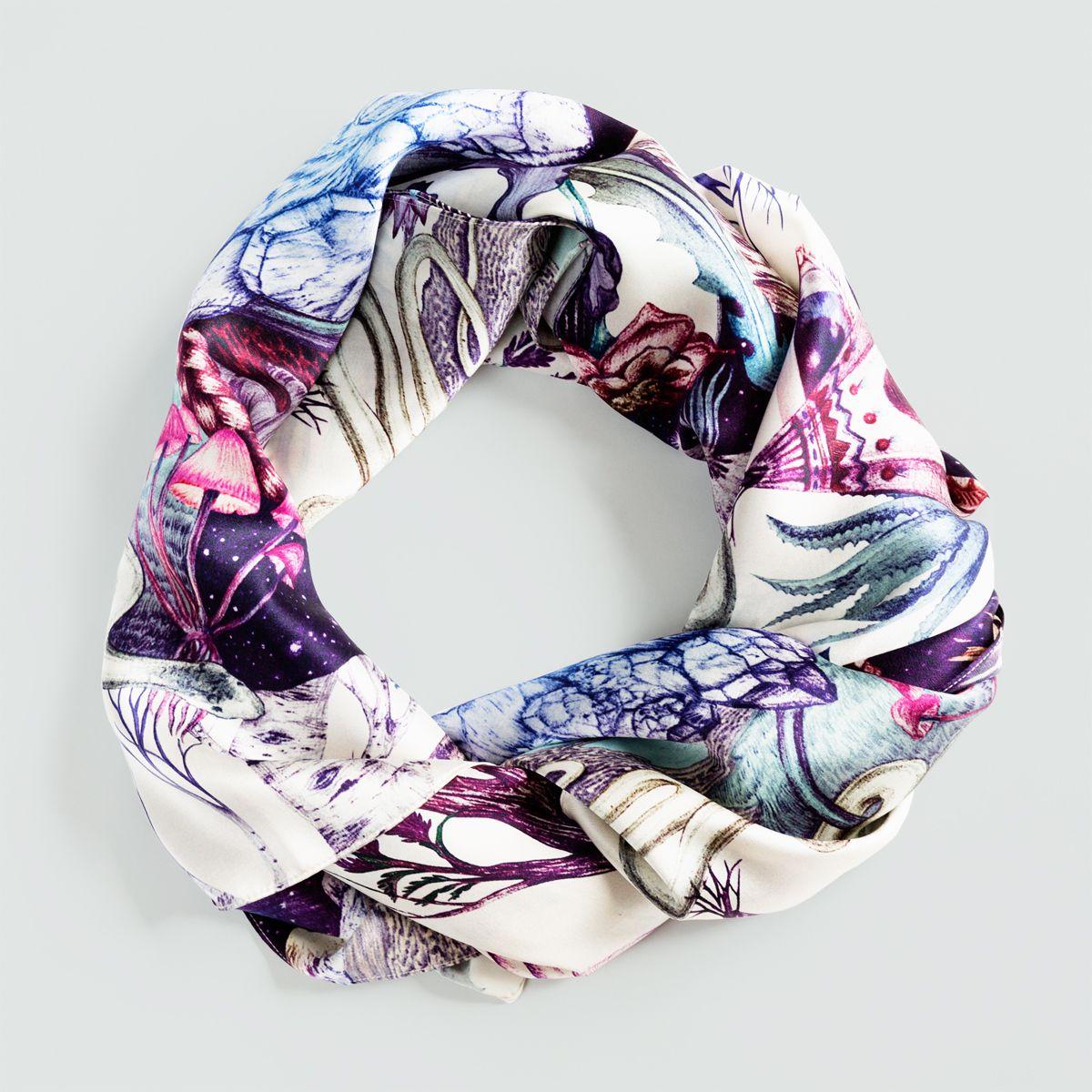 Patterns made out from drawings and watercolors.  - image 6 - student project