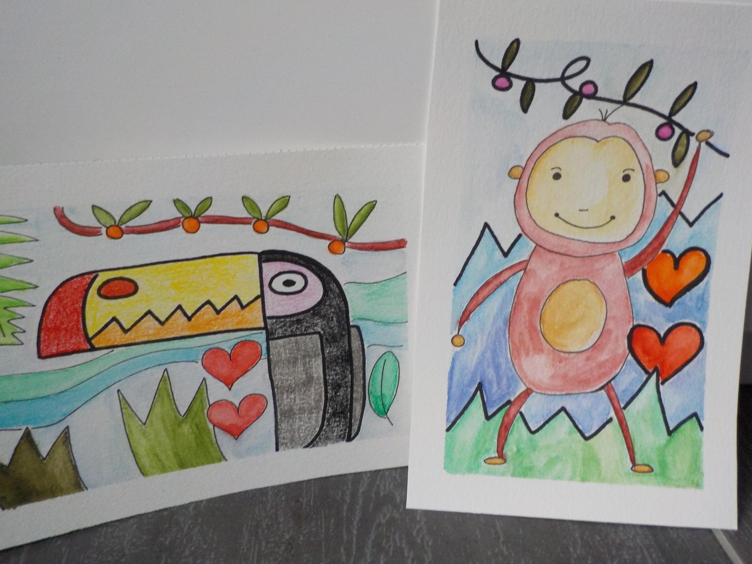 Dschungel Animals :) - image 1 - student project