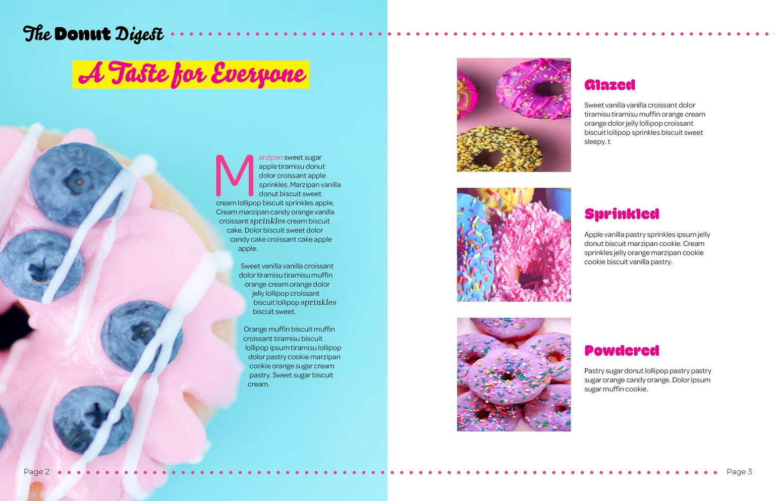 The Donut Digest - image 2 - student project