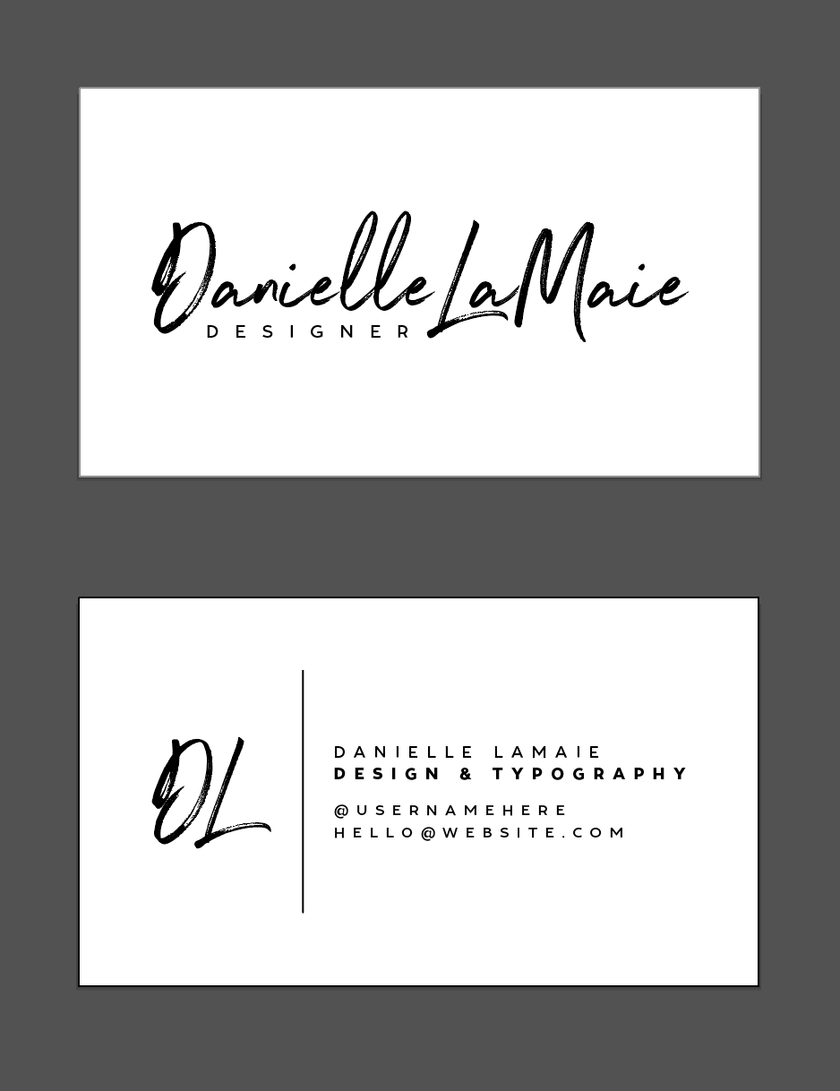 A Personal Business Card - image 1 - student project