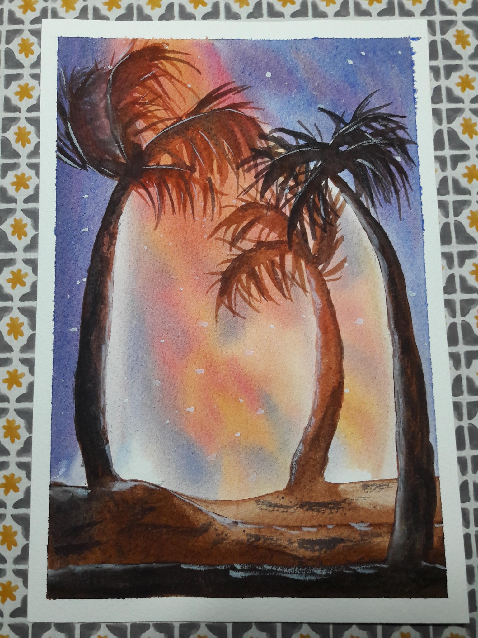 Delicate Arch and Palm trees - image 2 - student project