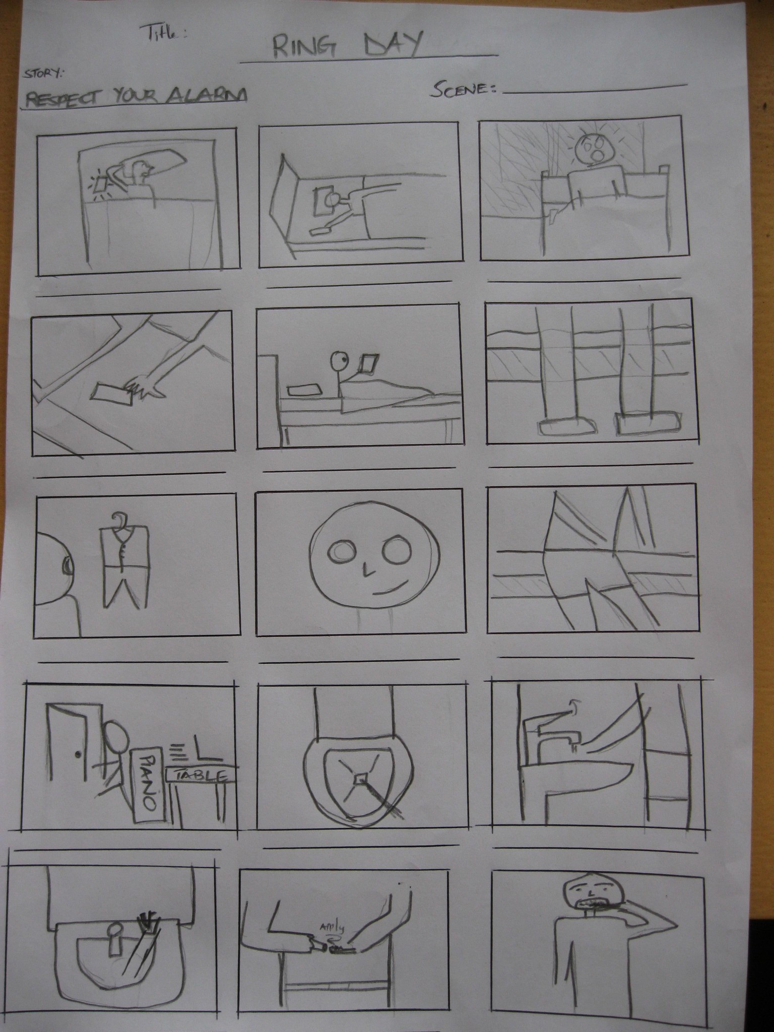 A Character with emotion, and also a Storyboard - image 1 - student project