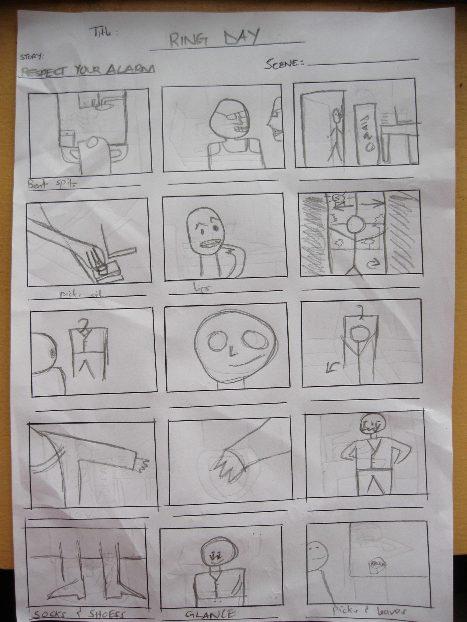 A Character with emotion, and also a Storyboard - image 2 - student project