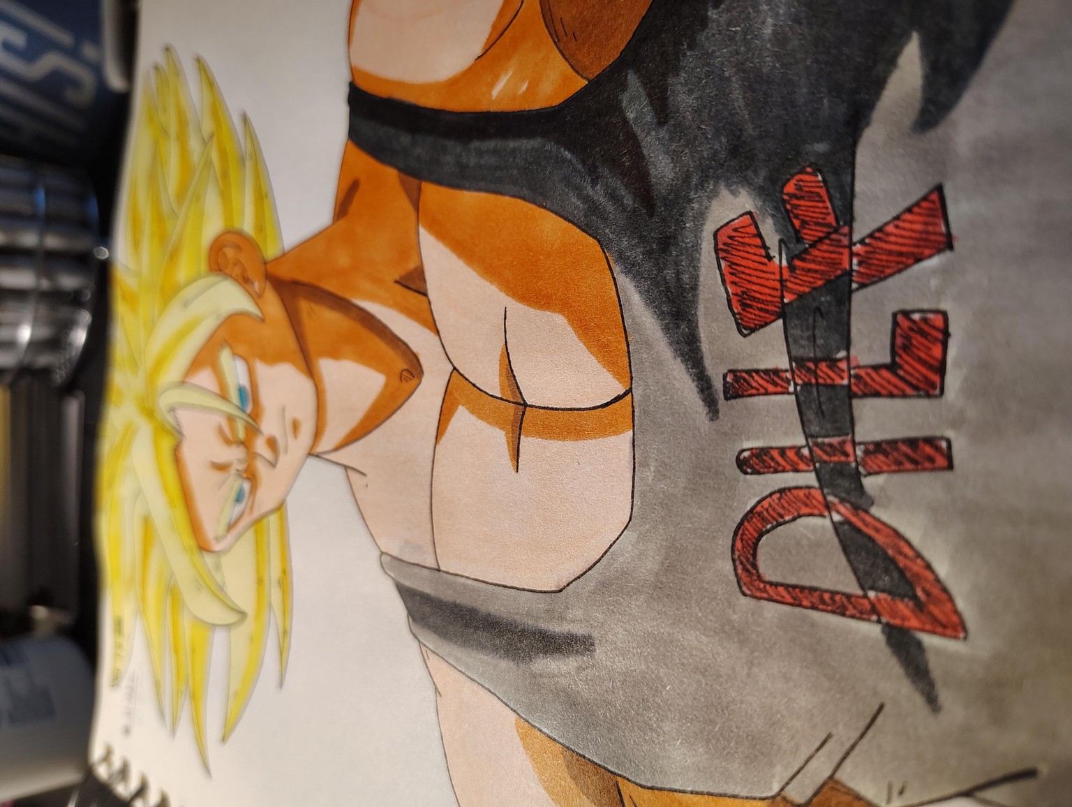 How To Draw Anime Characters: Drawing, Inking and Coloring Tutorial - image 3 - student project