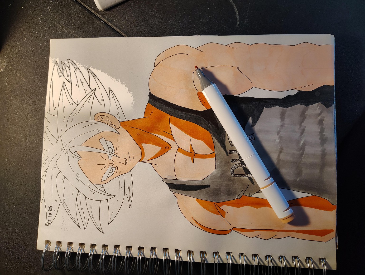 How To Draw Anime Characters: Drawing, Inking and Coloring Tutorial - image 2 - student project