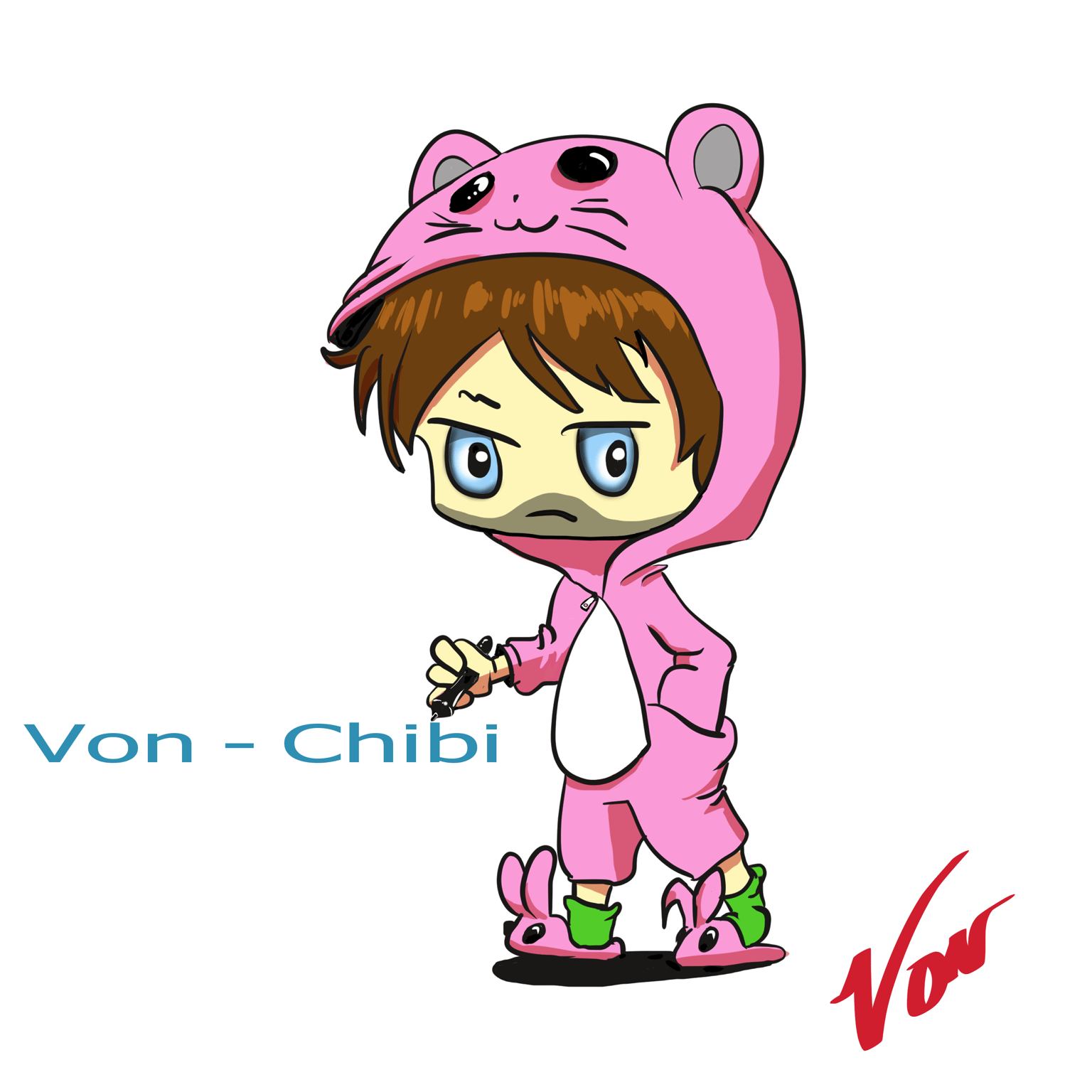 I've gone and chibi'd myself - image 1 - student project