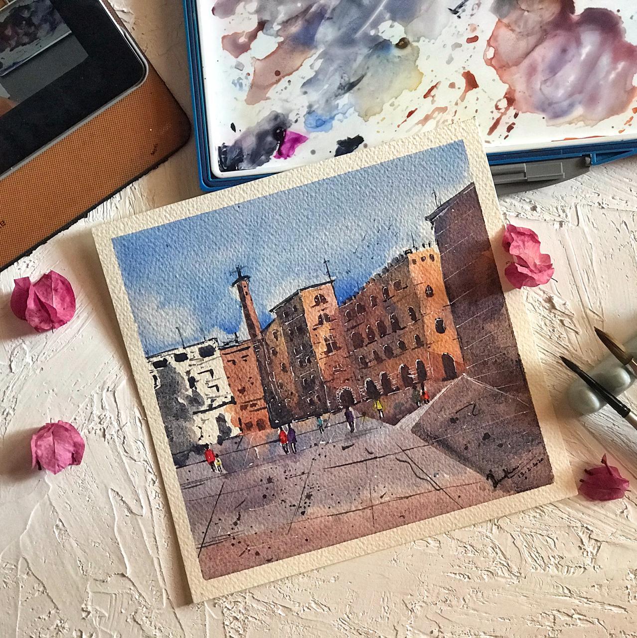 Cityscape in WC - image 1 - student project