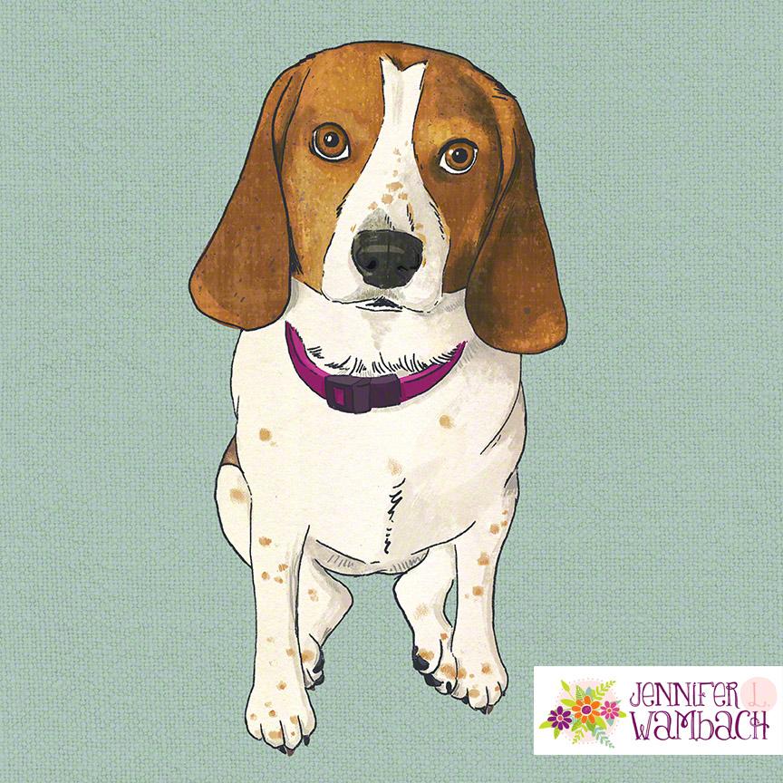 Maggie the Beagle - image 4 - student project