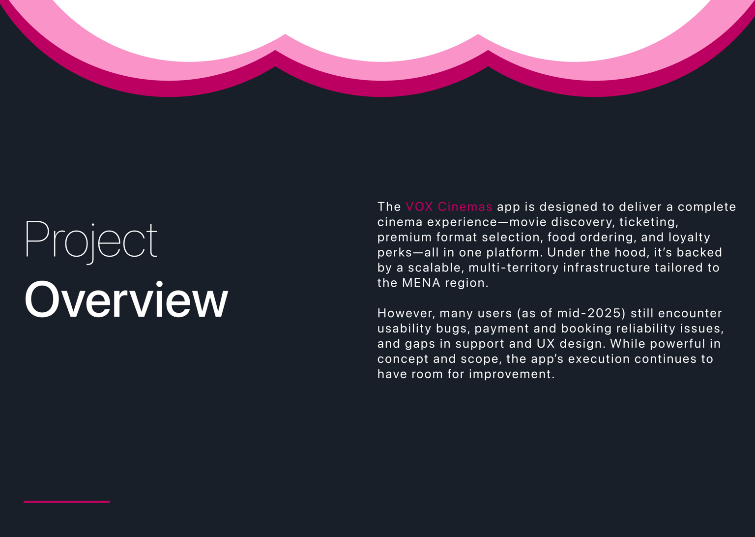 VOX Cinemas Case Study - image 2 - student project