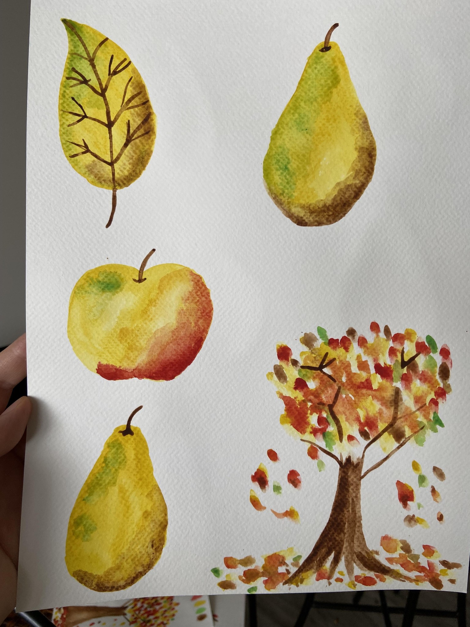 Autumn Watercolours - image 3 - student project