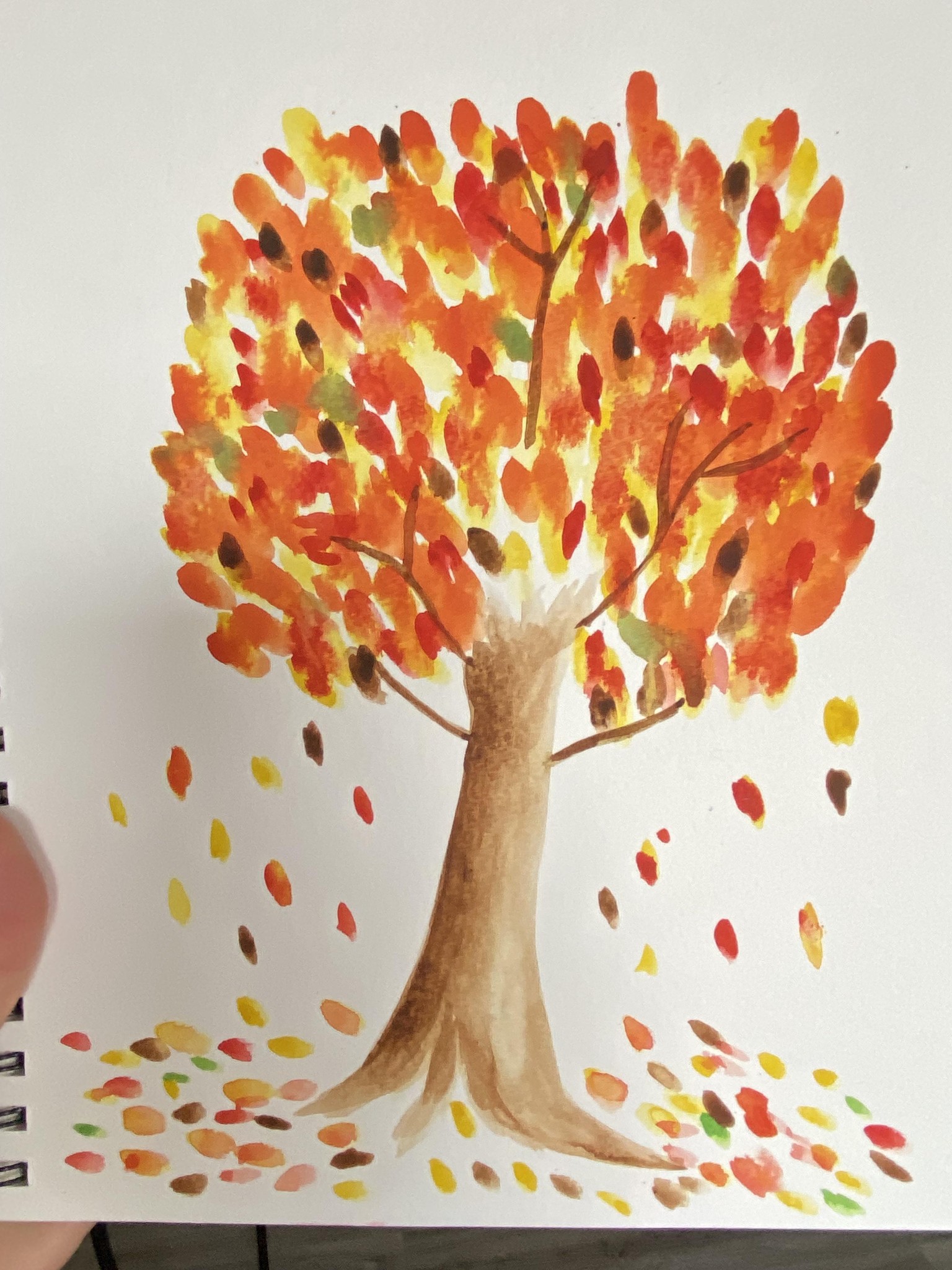 Autumn Watercolours - image 4 - student project