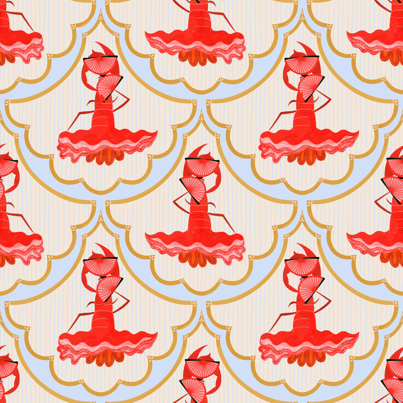 Nicole’s scallop and diamond lobsters - image 1 - student project