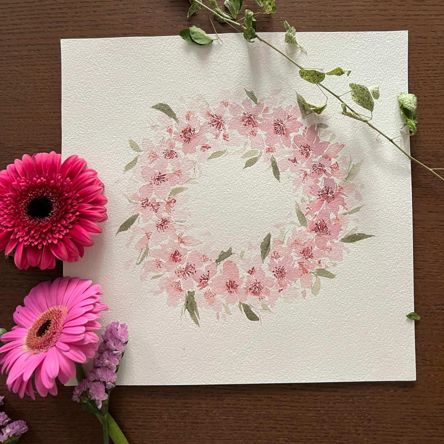7 Floral Wreaths - image 4 - student project