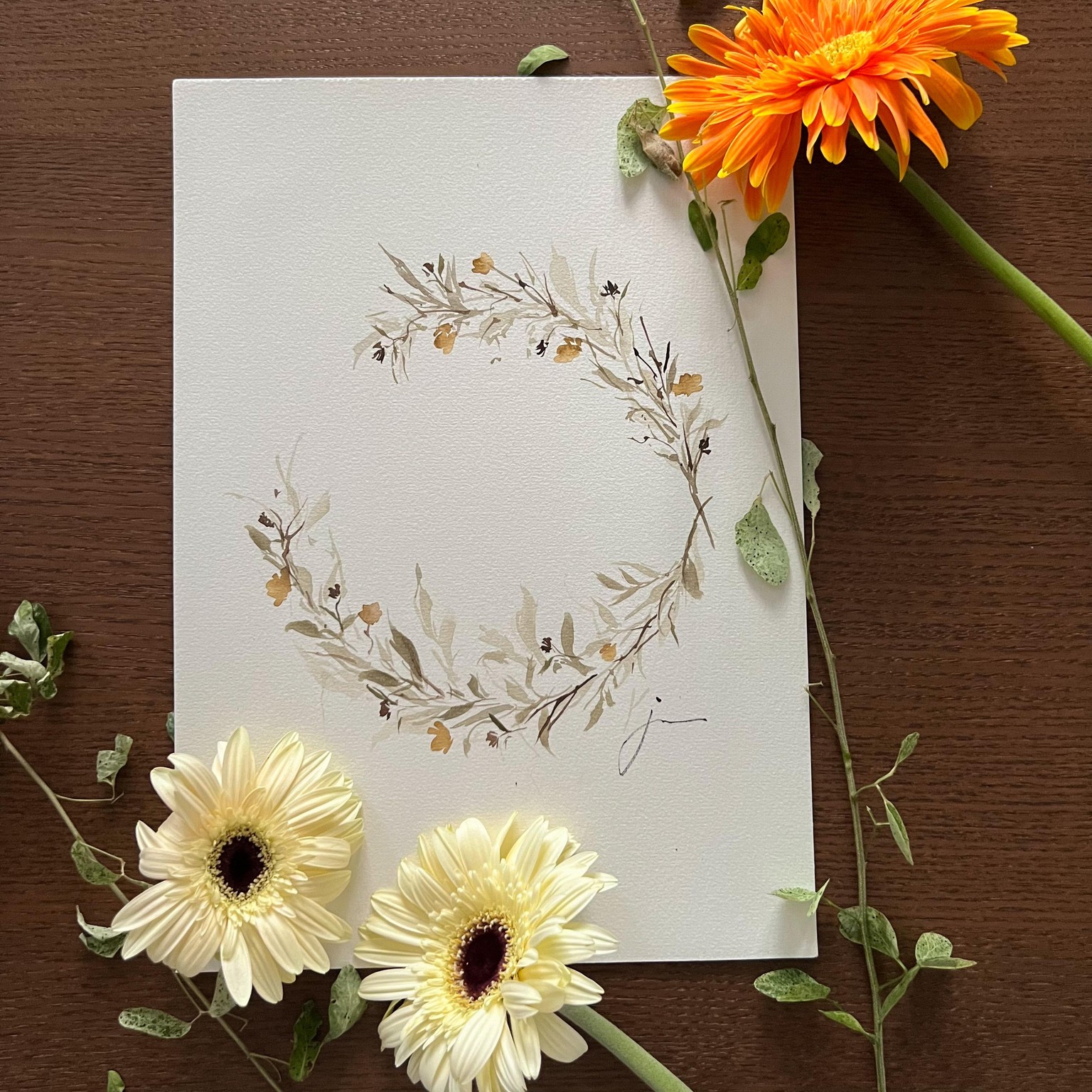 7 Floral Wreaths - image 5 - student project