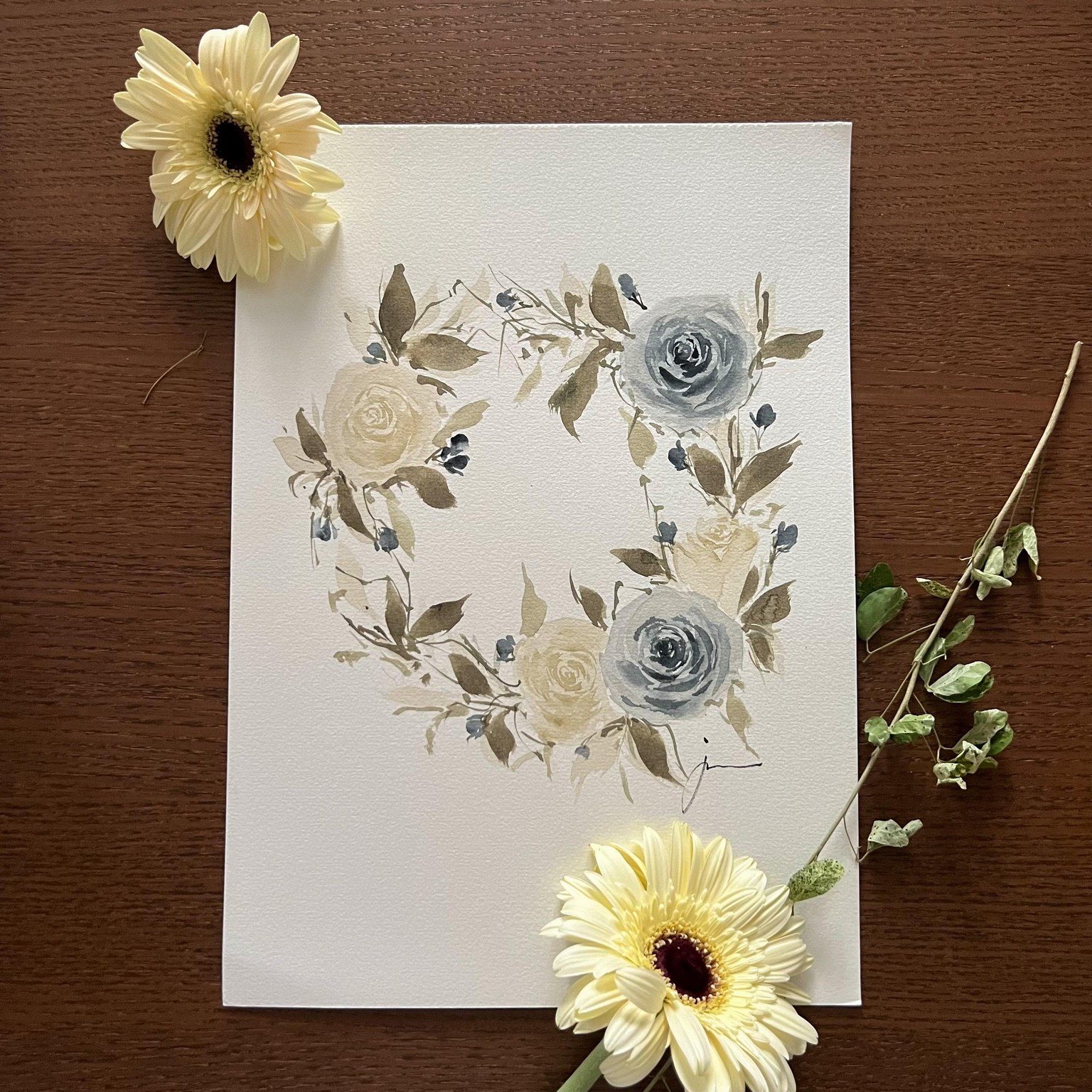 7 Floral Wreaths - image 7 - student project