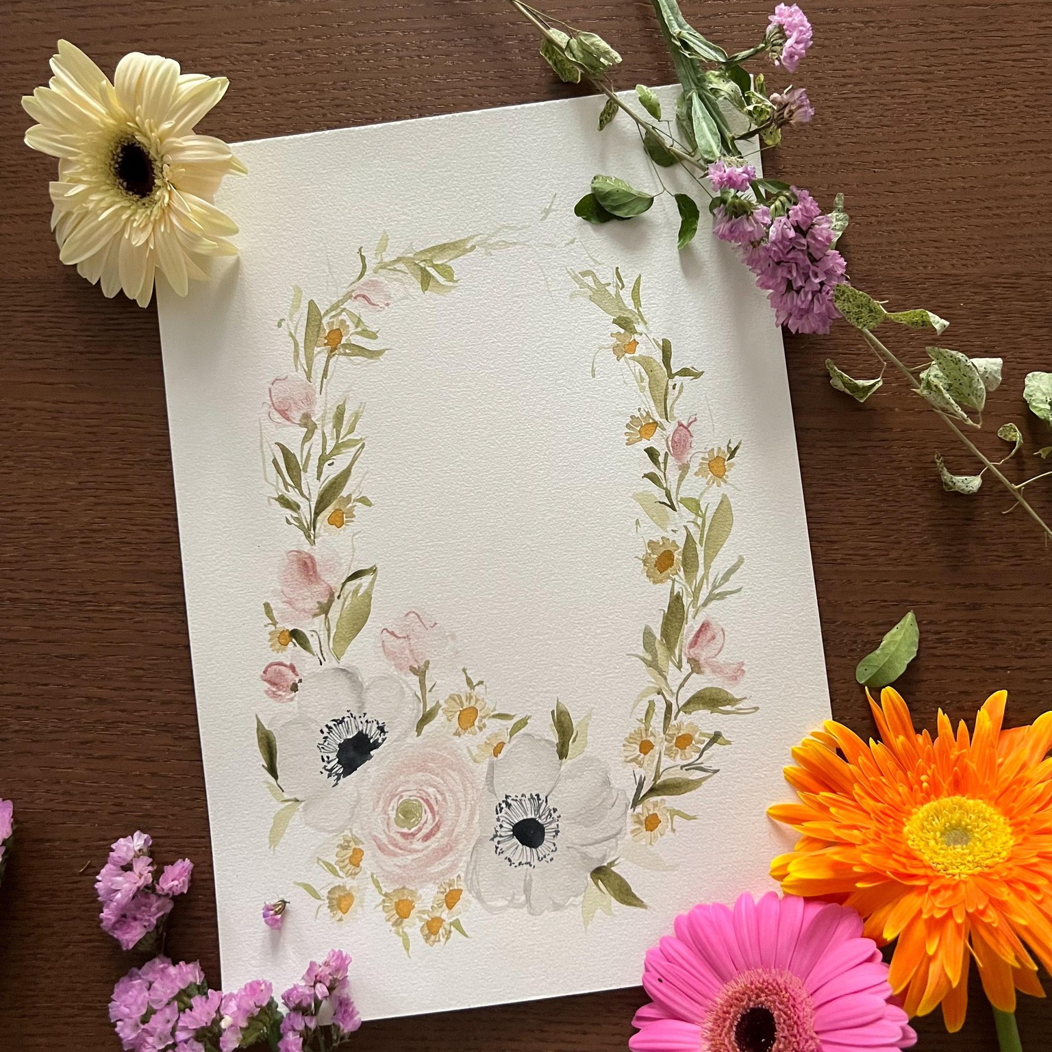 7 Floral Wreaths - image 3 - student project