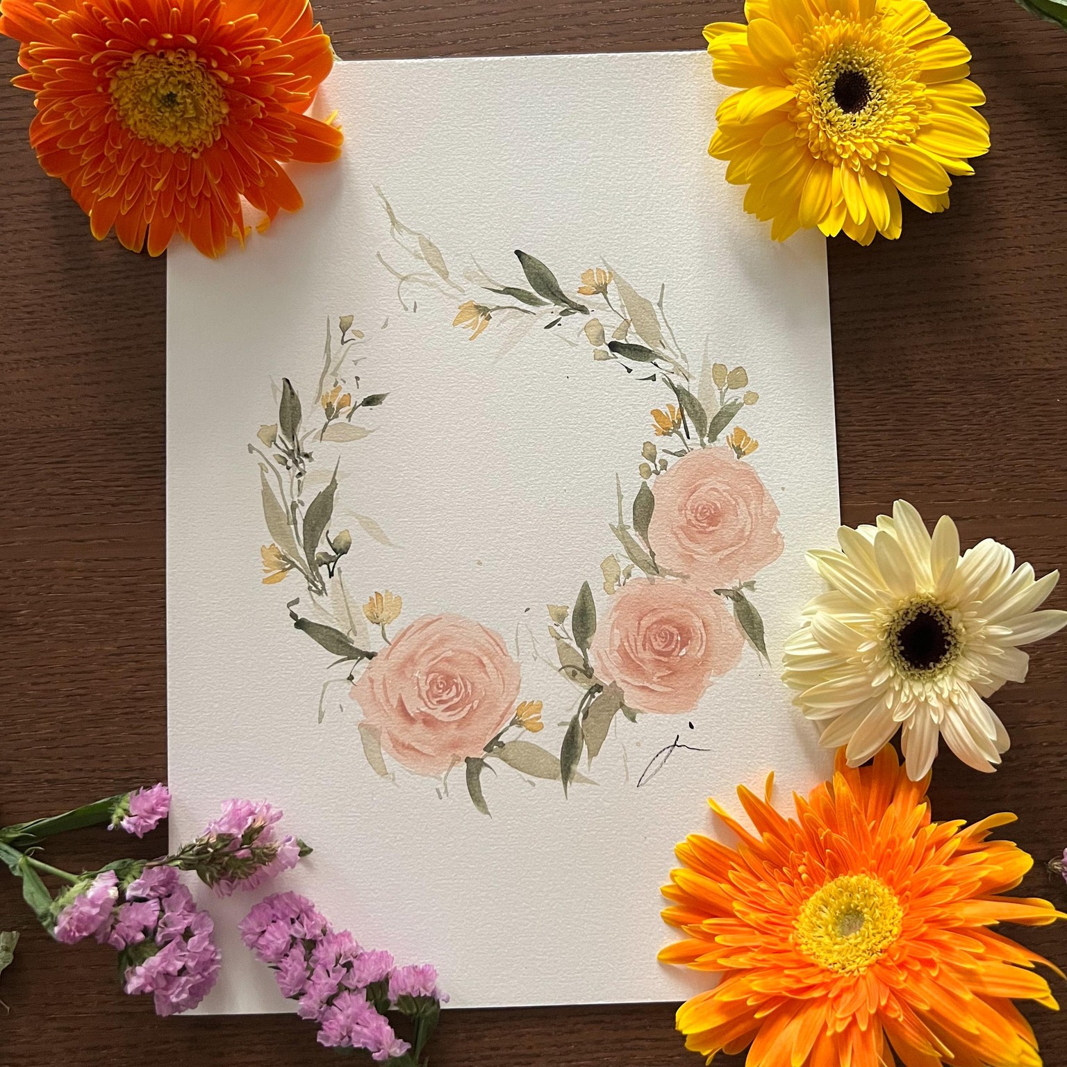 7 Floral Wreaths - image 1 - student project