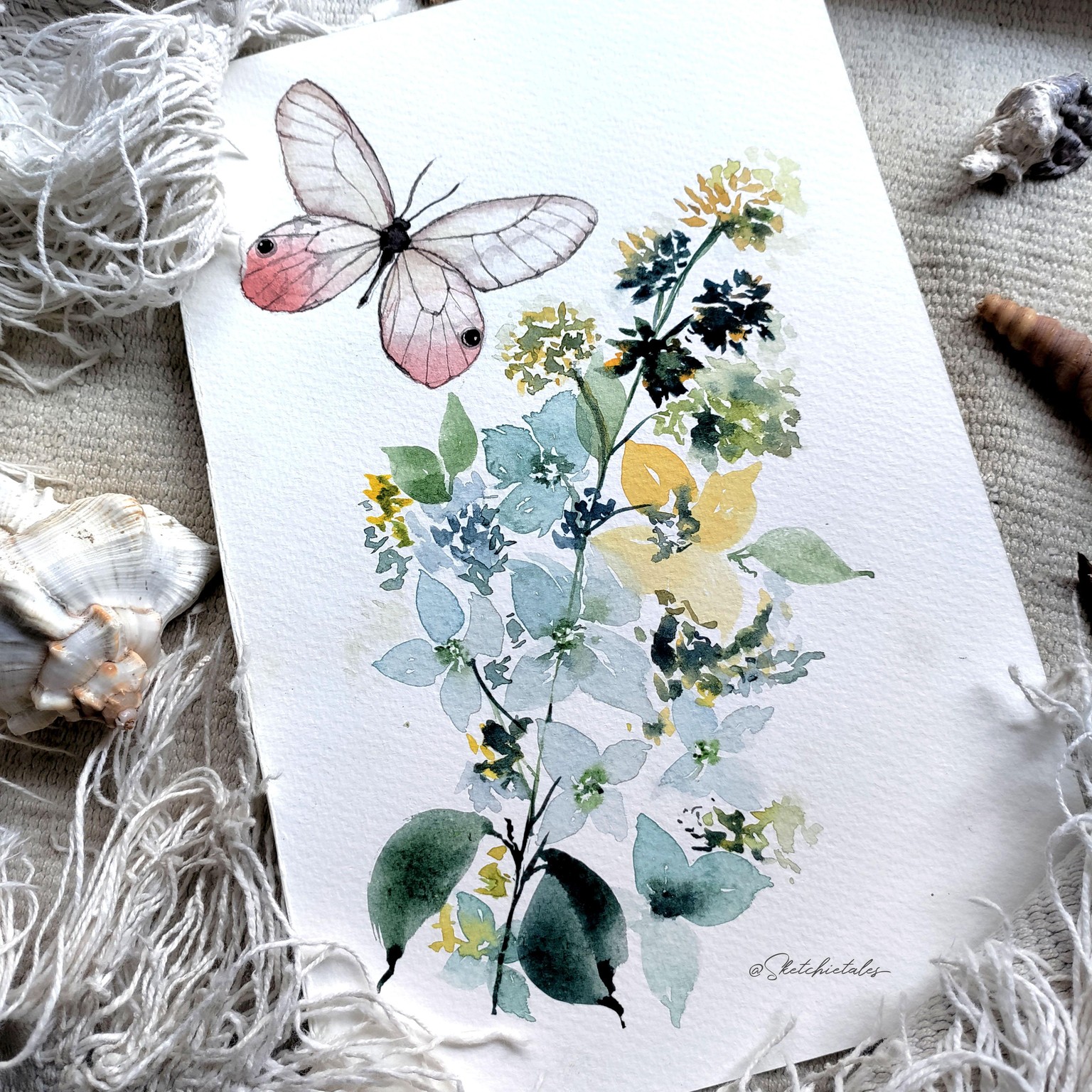 15 day challenge loose florals - image 1 - student project