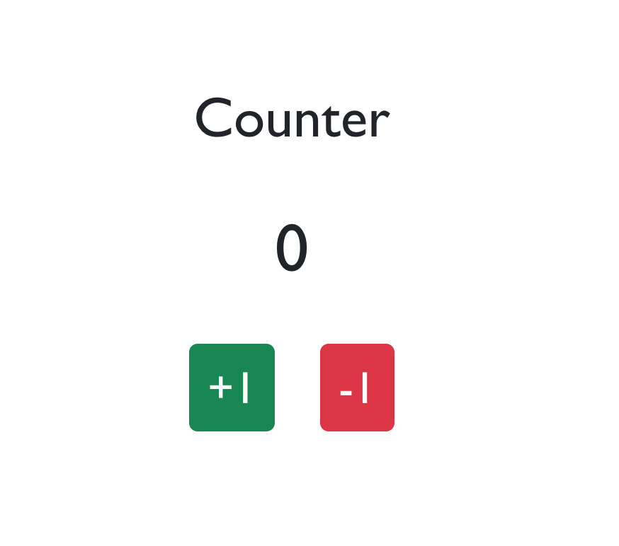 React Counter - image 1 - student project