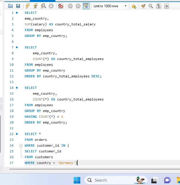 My Assessments Solution: The SQL Ultimate Course: from Zero to Hero - image 6 - student project