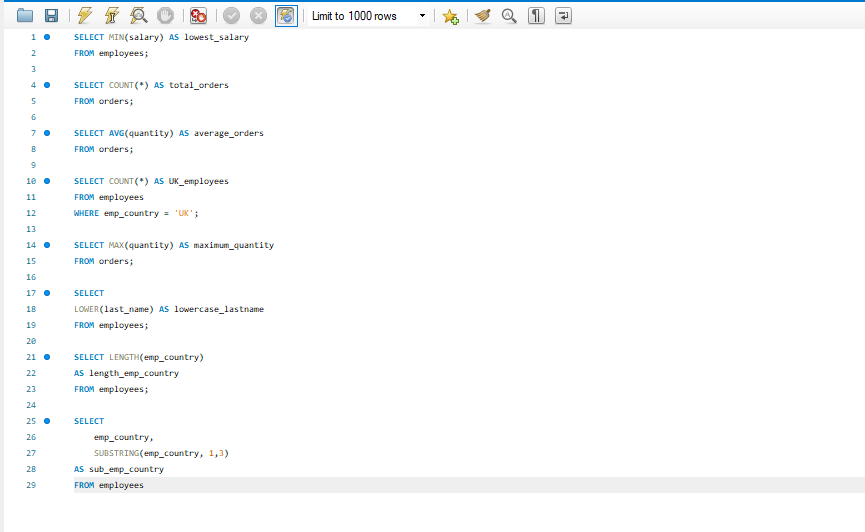 My Assessments Solution: The SQL Ultimate Course: from Zero to Hero - image 5 - student project