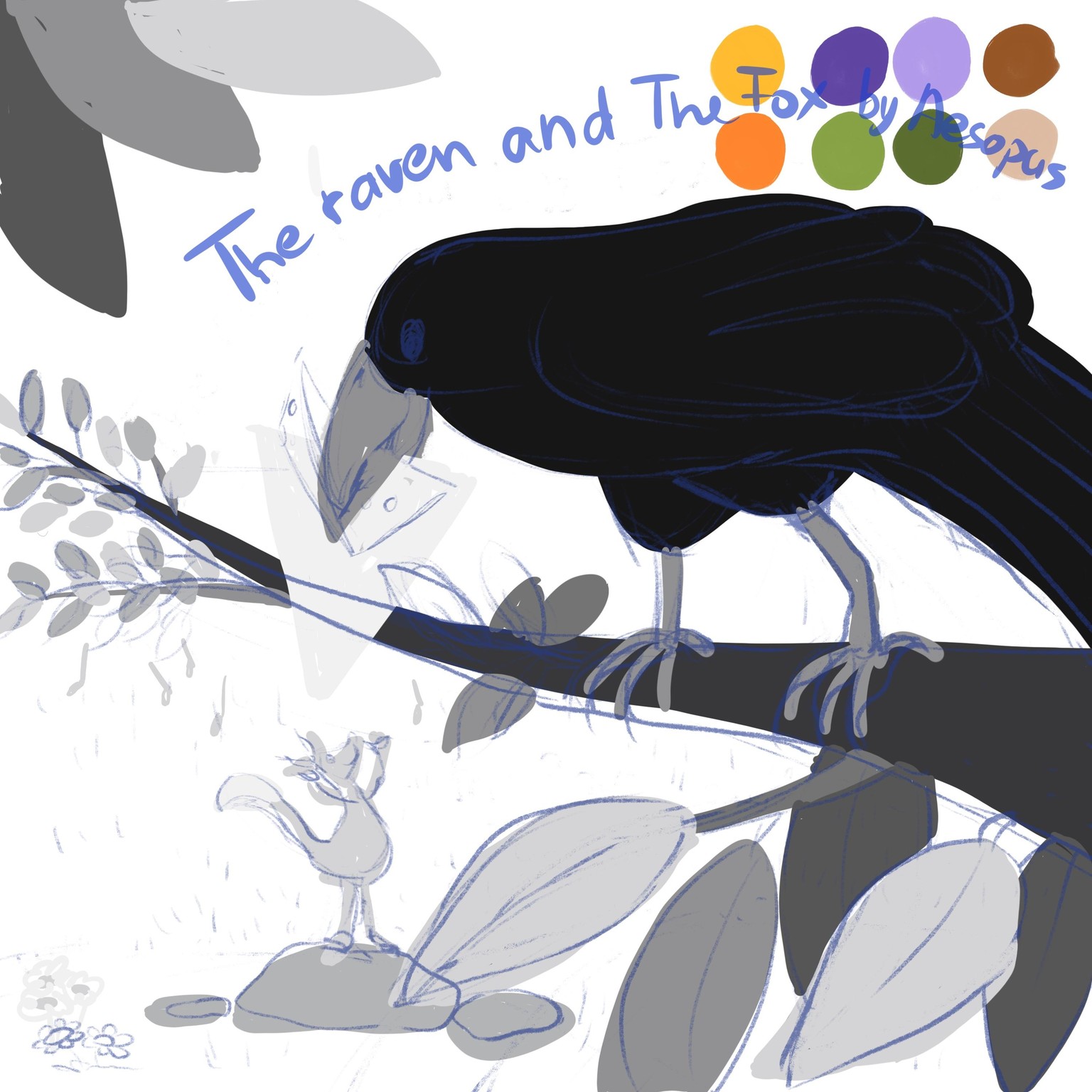 The Raven and the Fox - image 1 - student project