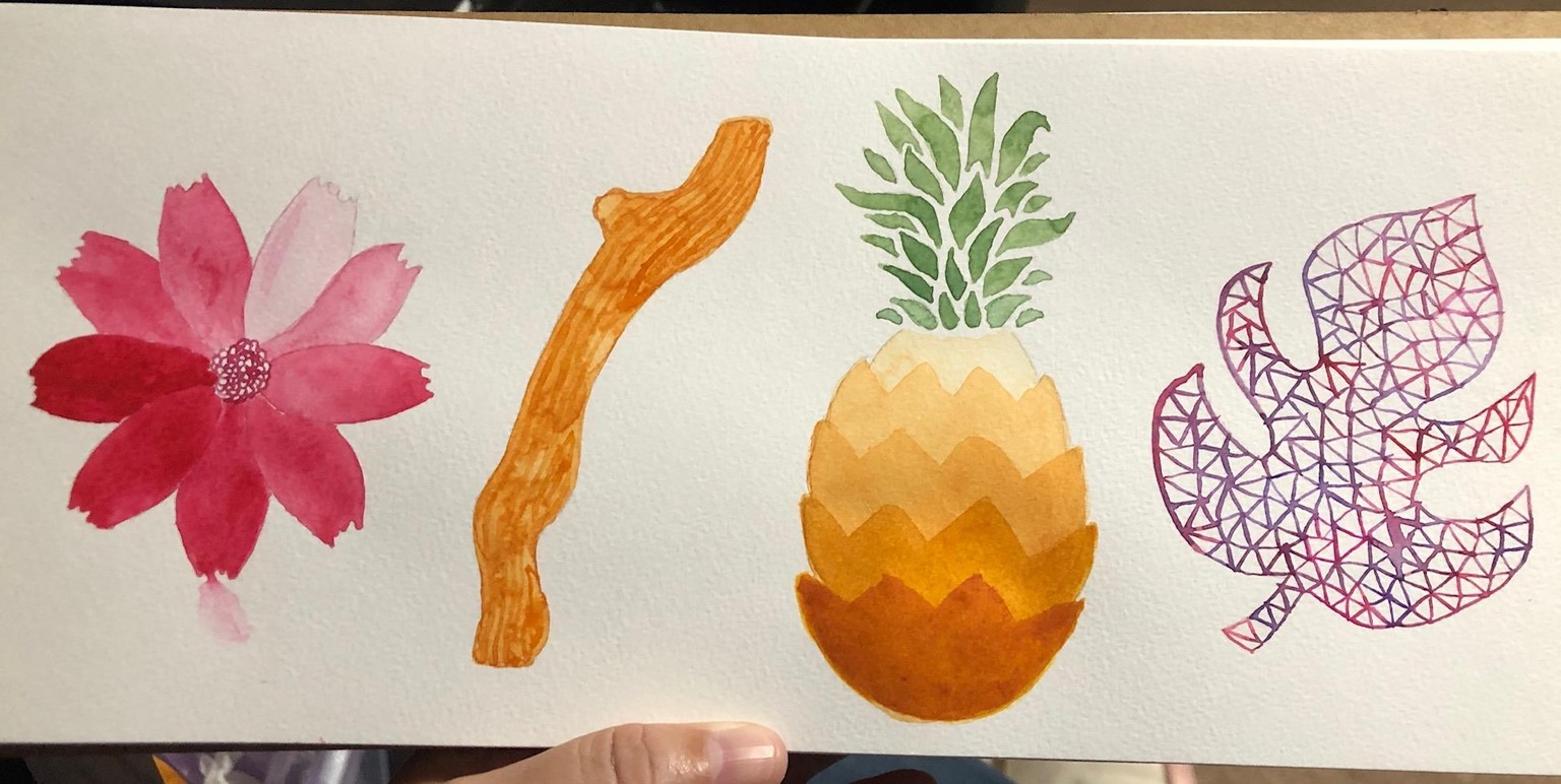 Watercolor exercises - image 3 - student project