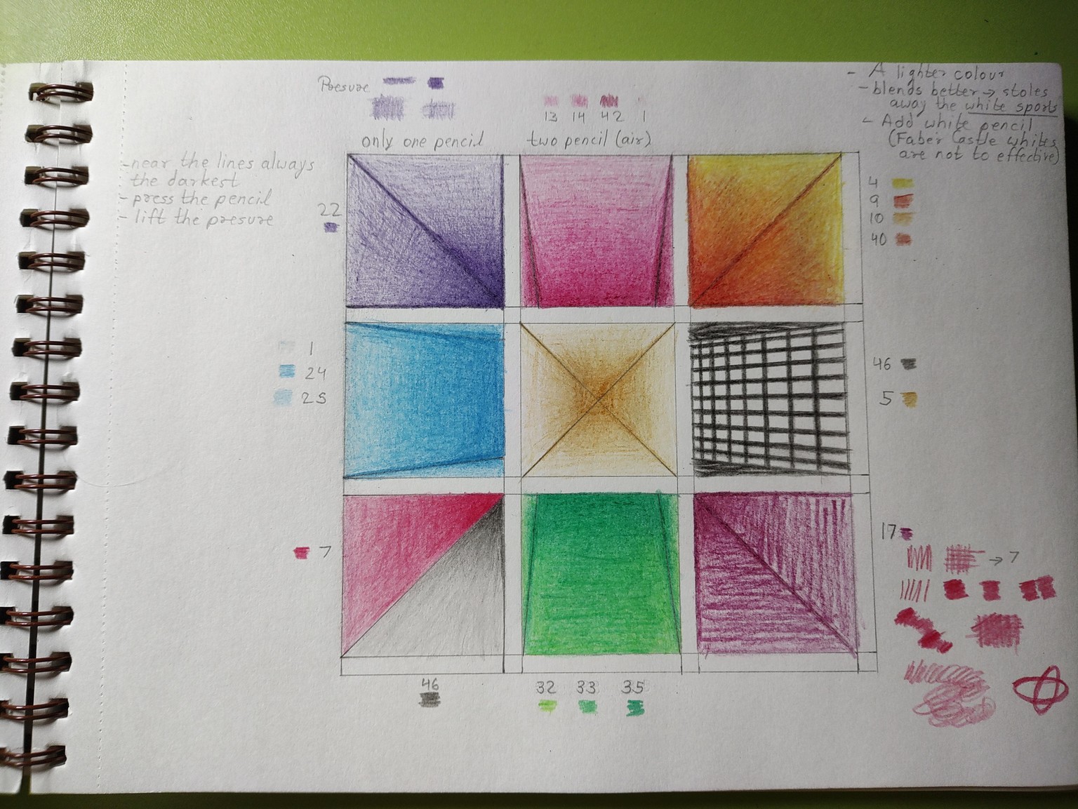 Learning how to use colour pencils - image 3 - student project