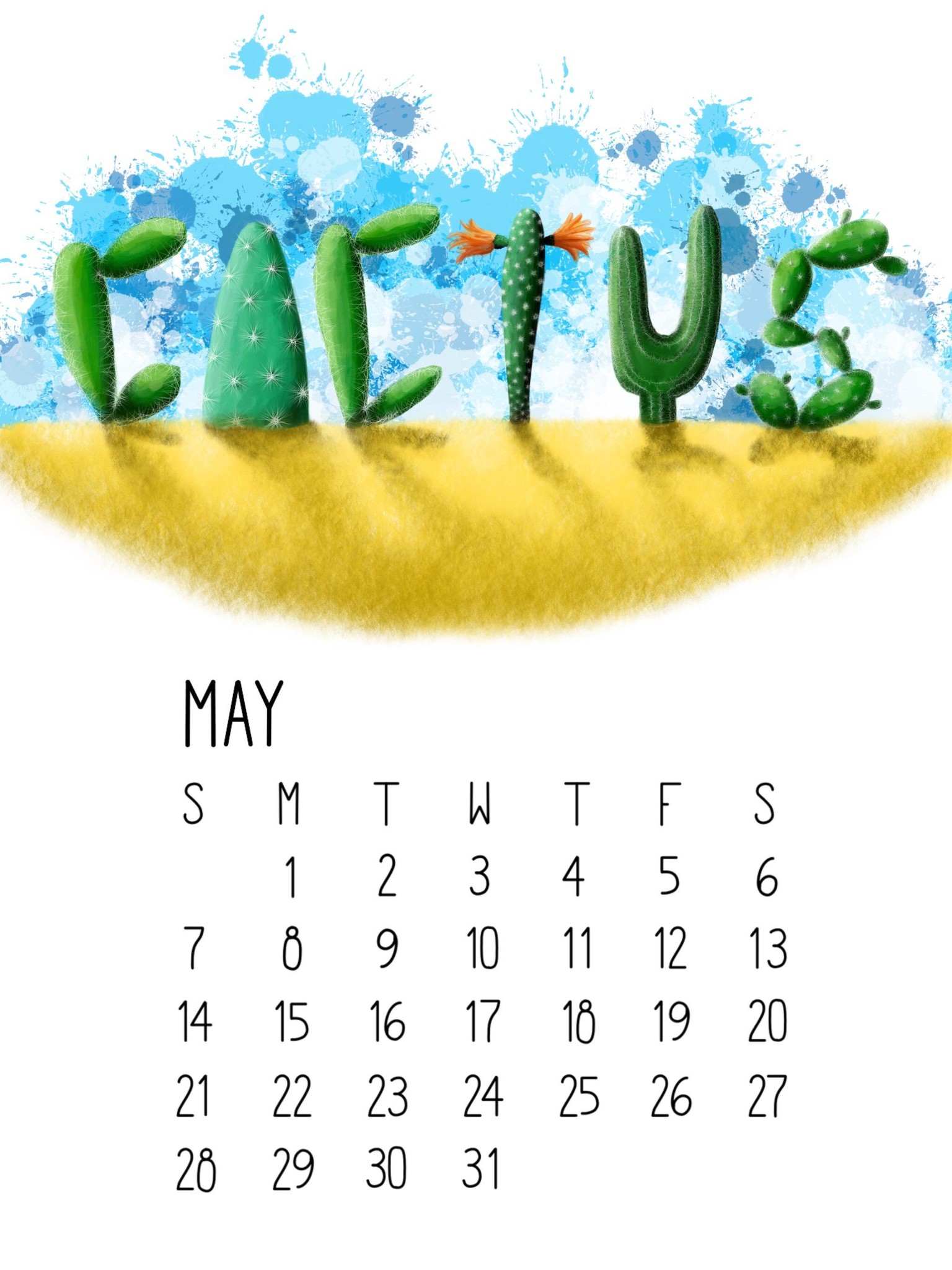 May Calendar! - image 2 - student project