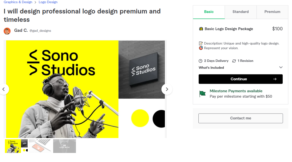 Fiverr Gig - image 1 - student project