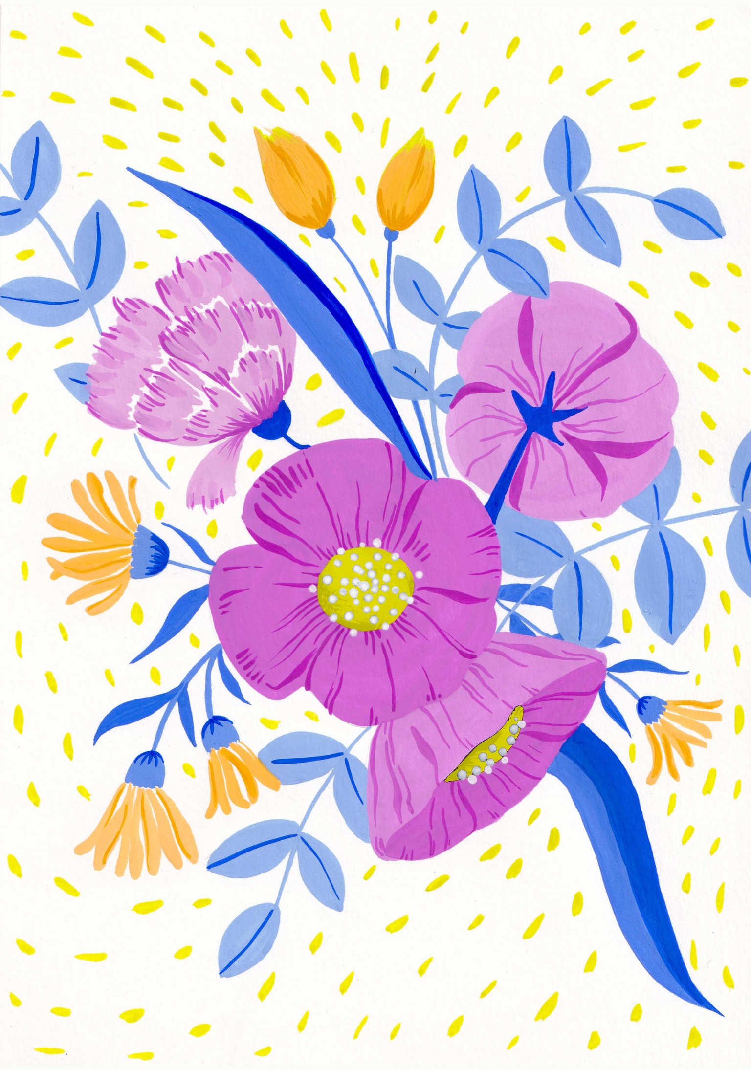 Floral Burst - image 1 - student project