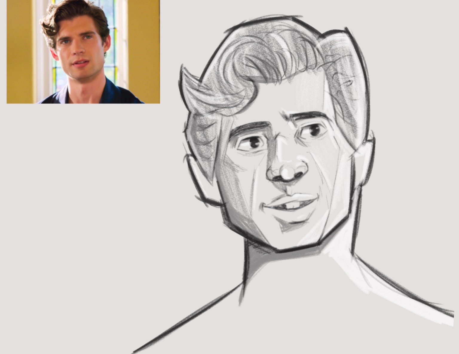 Superman himself, David Corenswet - image 1 - student project