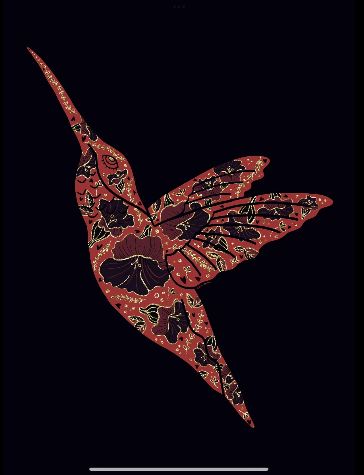 Floral Hummingbirds - image 3 - student project