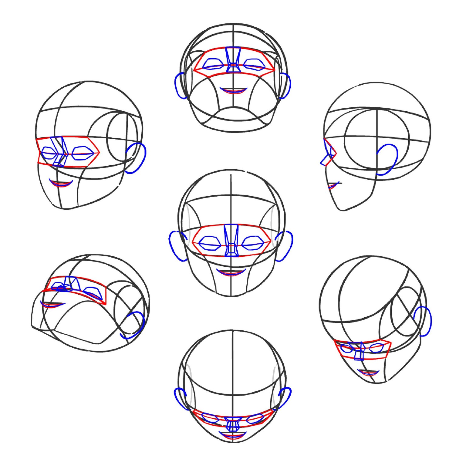 Drawing Head Angles (WIP) - image 9 - student project