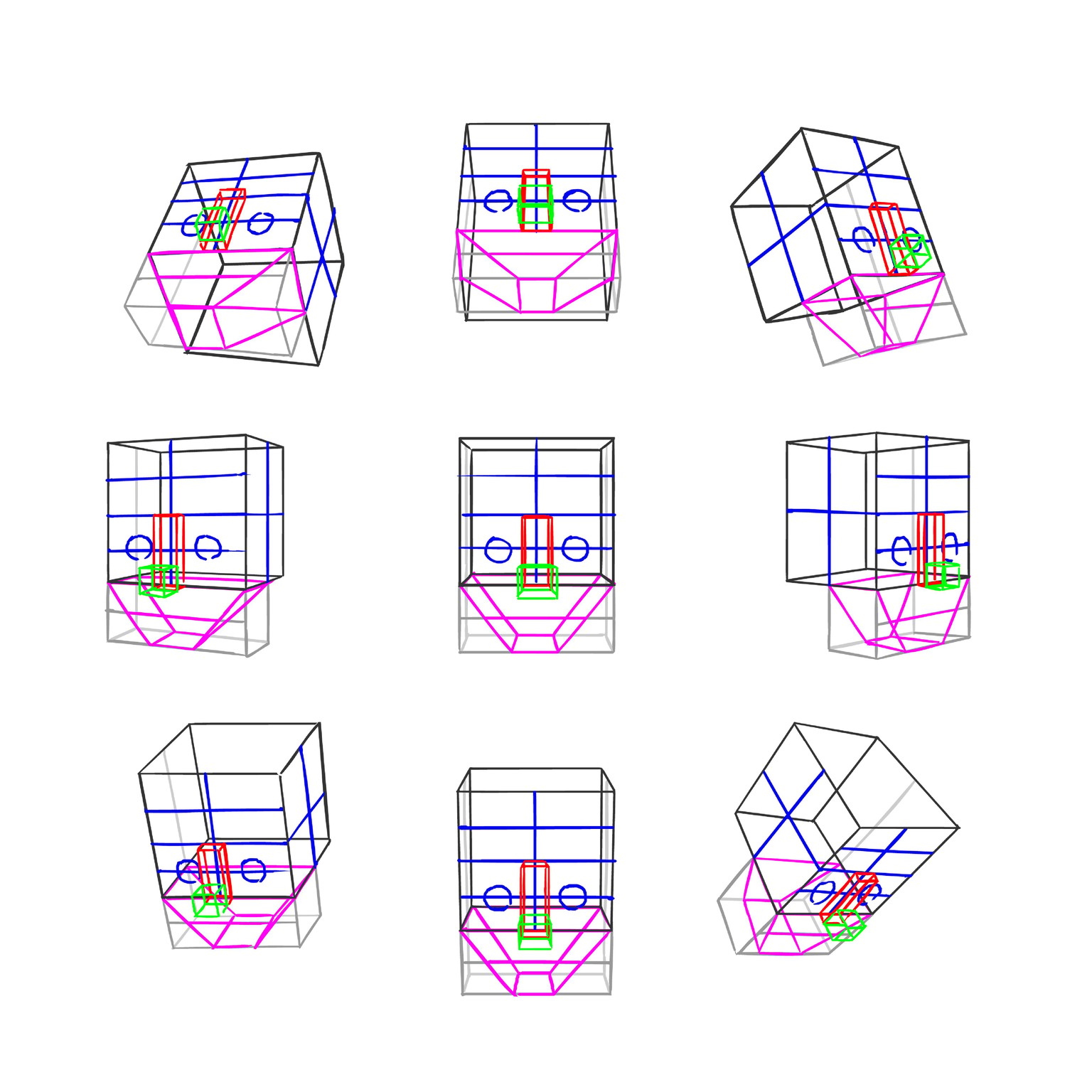 Drawing Head Angles (WIP) - image 6 - student project