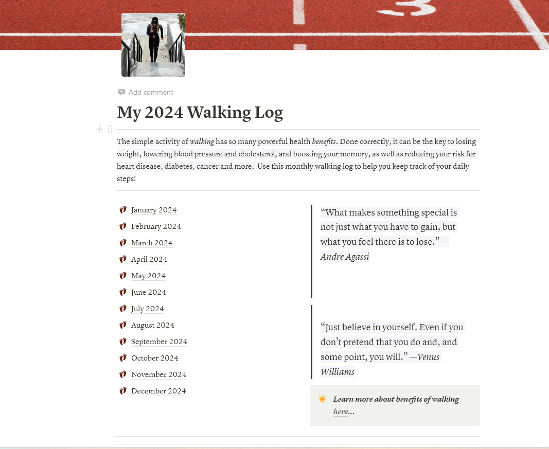 Walking Log - image 1 - student project