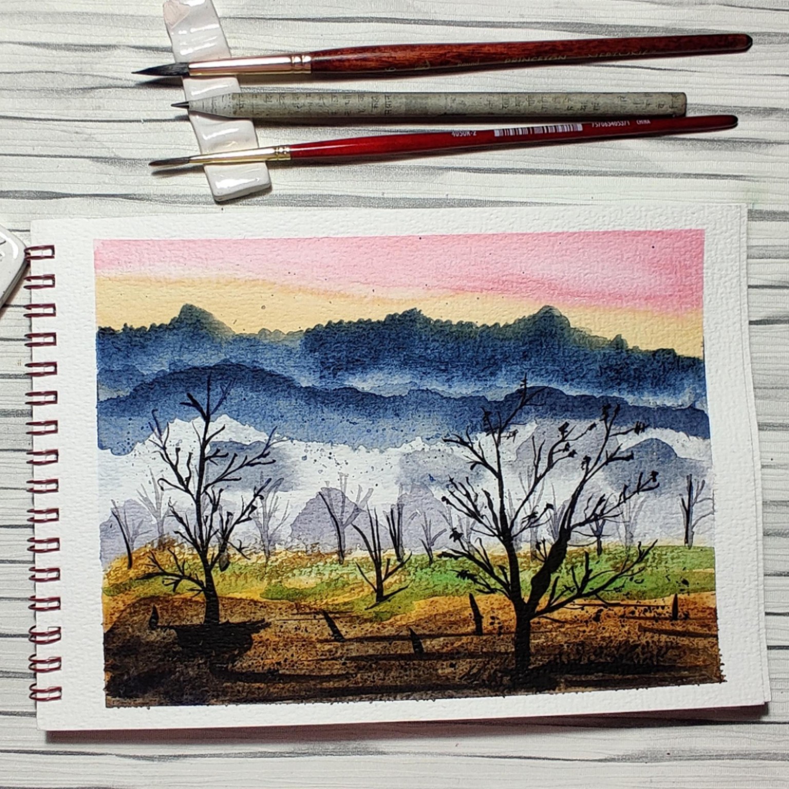 10 days Misty landscapes - image 10 - student project