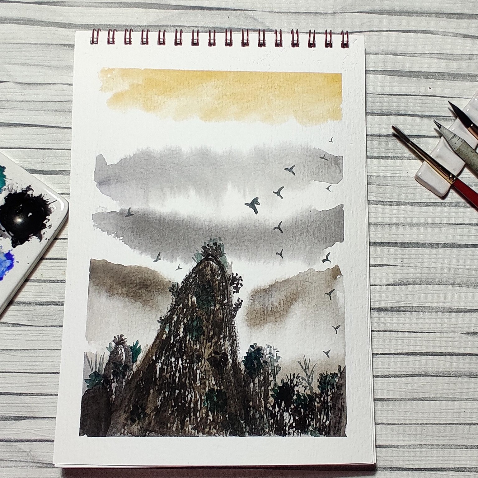 10 days Misty landscapes - image 2 - student project