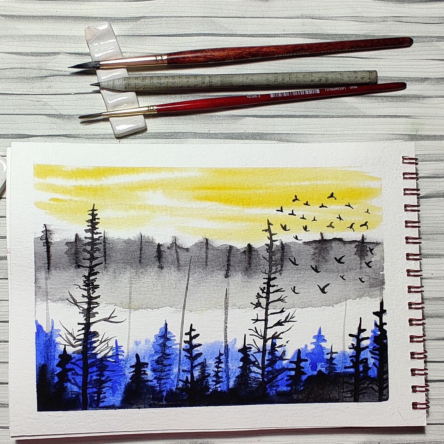 10 days Misty landscapes - image 7 - student project