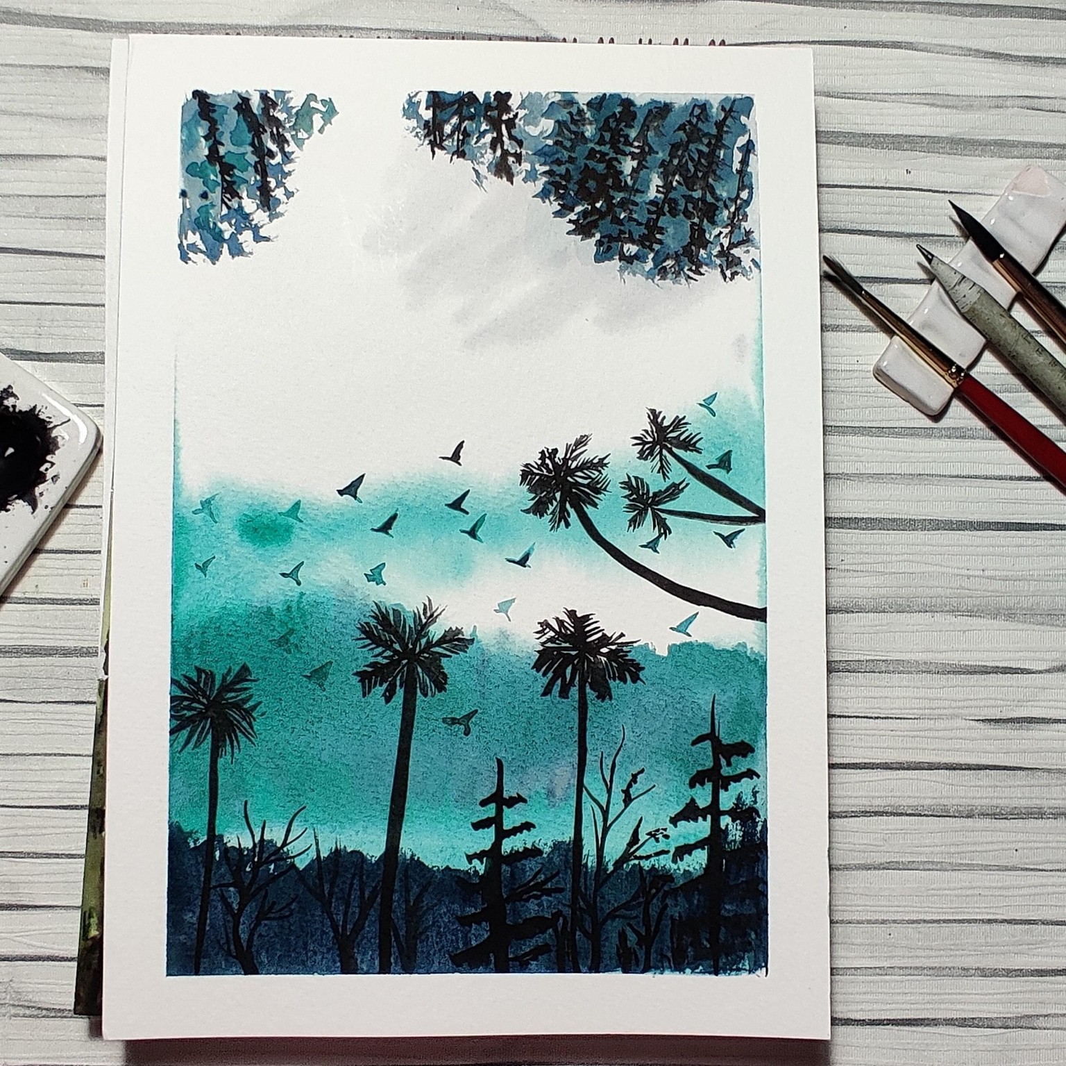 10 days Misty landscapes - image 1 - student project