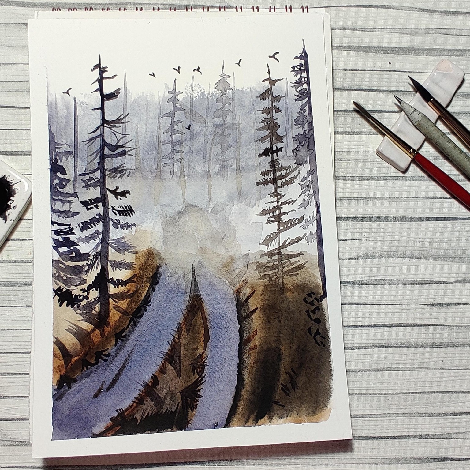 10 days Misty landscapes - image 3 - student project