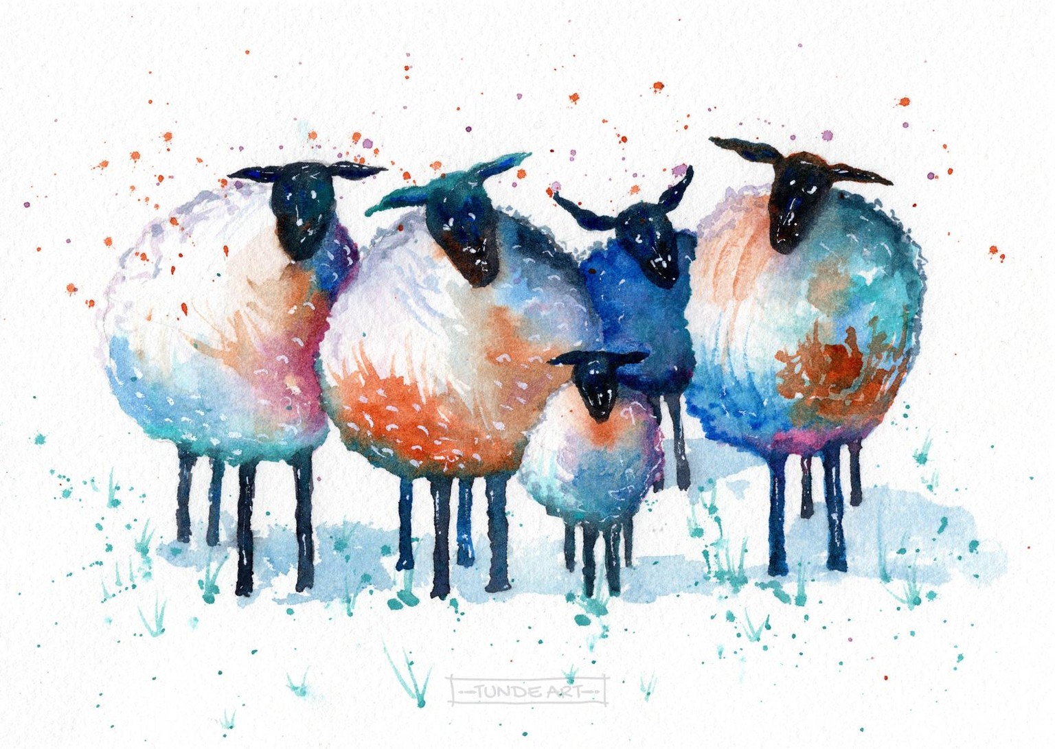 The sheep are coming - image 3 - student project
