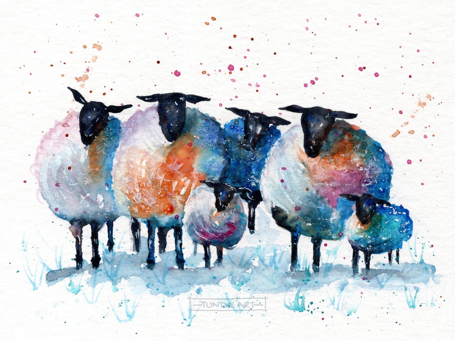 The sheep are coming - image 4 - student project